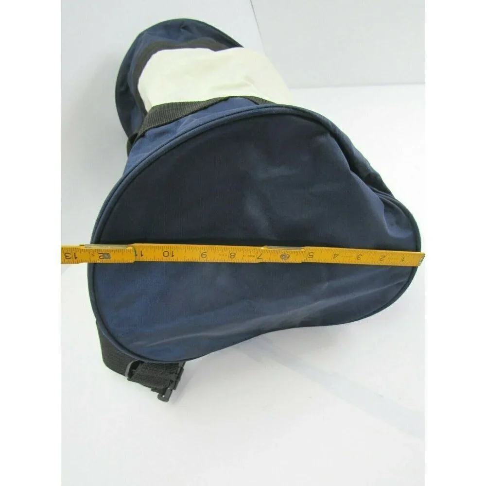 VTG Tommy Hilfiger Duffel Bag Travel Gym Workout Red/Blue Spell‎ Out Color Block